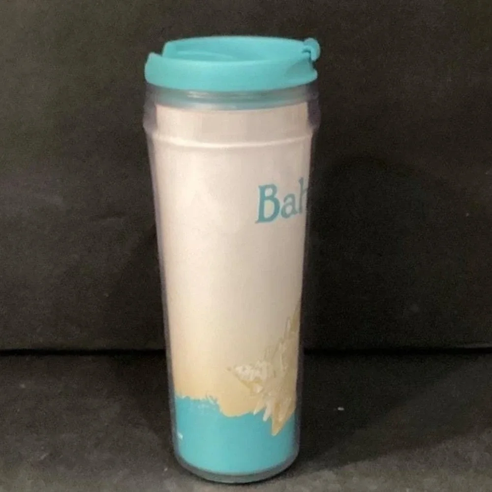 Starbucks Global Icon Series Bahama Tumbler, Vintage 12 Oz Travel Mug, Drinkware